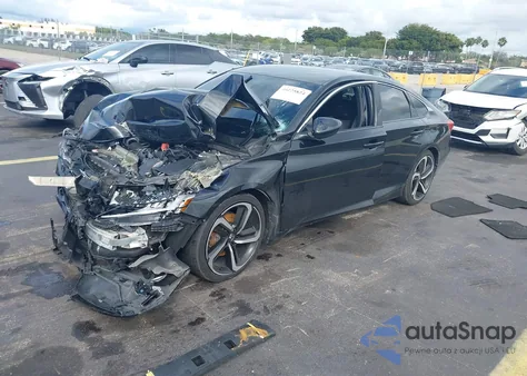 2021 Honda Accord Sport из США, поврежденный, VIN 1HGCV1F31MA036870